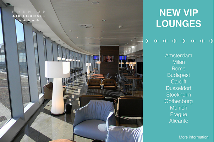 New VIP Lounges Europe Premium Traveller